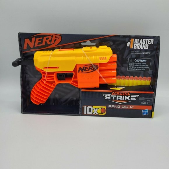 Nerf Other - Nerf Alpha Strike FANG QS-5 4 Dart Blaster 10 Darts